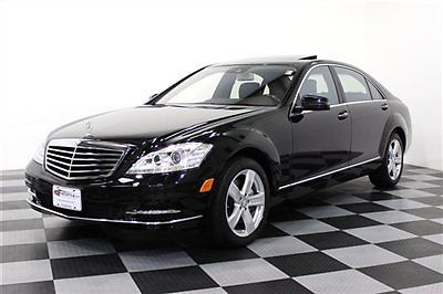 S550 4matic awd p2 navigation 11 all wheel drive black on black clean history