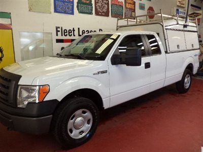 No reserve 2009 ford f-150 xl super cab long bed 4x4, 1owner off corp.lease