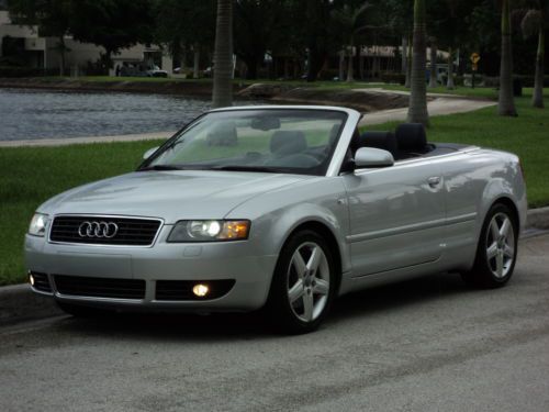 2004 audi a4 convertible 1owner non smoker super low 39k miles clean no reserve!