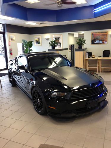 500+hp custom 2011 mustang black on black. low miles. american muscle.