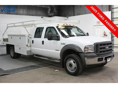 Power stroke diesel, crew cab with contractor box ready to work $$ave!! dually