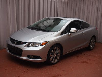 Clear carfax one owner si manual vtec sunroof coupe dealer inspected warranty