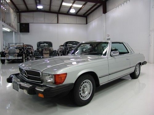 1981 mercedes-benz 380 slc, 1 of 2,052, only 39,500 original miles, automatic!