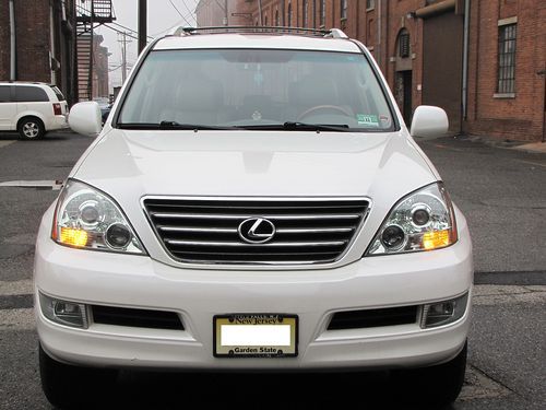 2007 lexus gx470 4x4 8-passenger heated leather 56k low miles one owner.