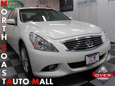 2010(10)g37x awd fact w-ty navi back up heat sts xenon park moon go button mp3