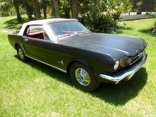 1965 mustang convertible , just in time to go cruzin