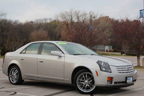 07 cadillac cts 3.6l v6 automatic leather sunroof heated seats climate control