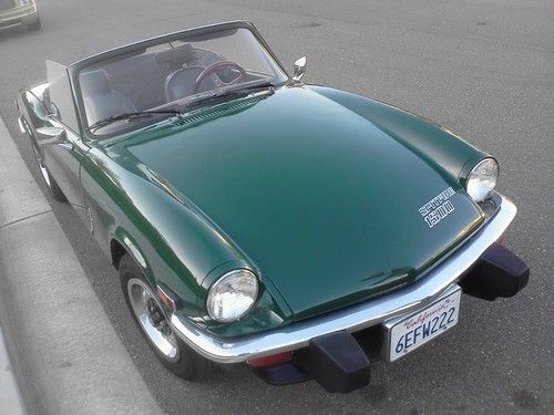 1977 triumph spitfire - nicely restored