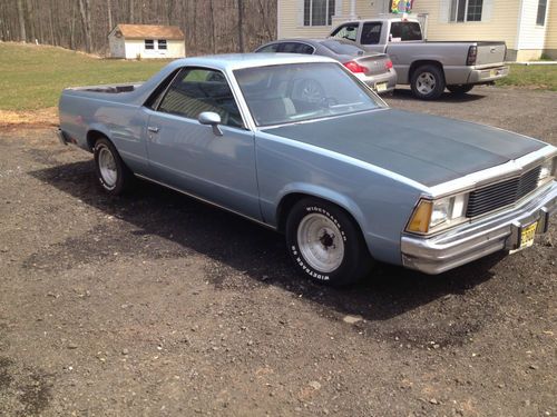 1981 chevy el camino 350 v8 with a cam &amp; 3"exhaust auto many new parts see video