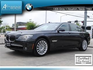 2012 bmw certified pre-owned 7 series 4dr sdn 750i rwd