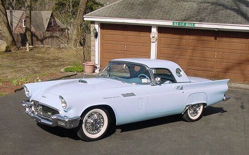 1957 thunderbird convertible two tops complete show quality restoration