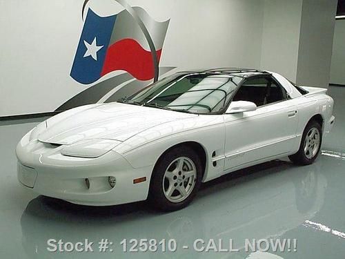 2002 pontiac firebird automatic v6 t-top roof only 37k texas direct auto