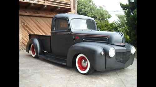 1947 ford f1 hot rod 350 chevy california truck no rust solid