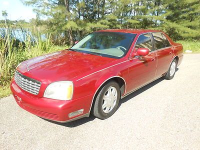 2003 deville- runs very smooth and quiet-good michelin tires-low miles-nice