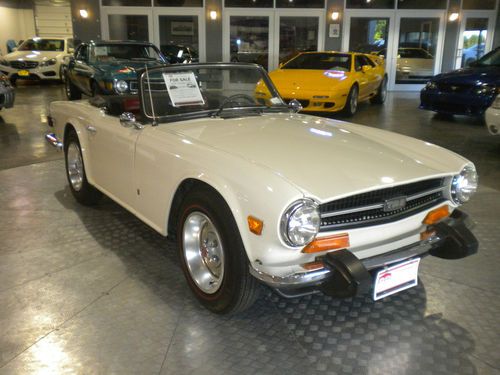 1974 triumph tr6 convertible meticulously maintained classic