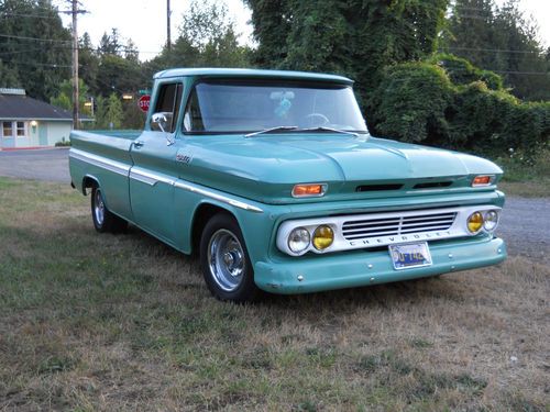 1962 chevy 1/2 ton fleetside / longbox pickup