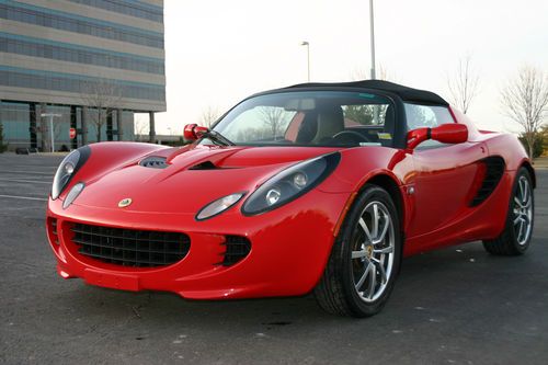 2005 lotus elise convertible red, clean title, low miles, like new, one owner