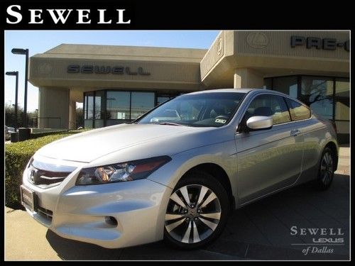 2012 honda accord lx-s coupe 1-owner warranty clean carfax report financing
