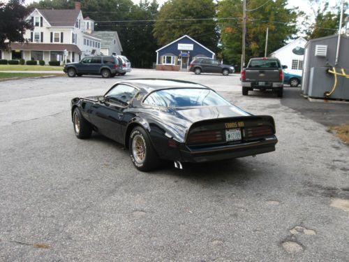 1978 trans am w72 (limited production) 400 4 speed restored