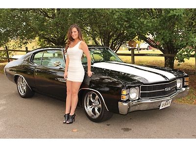 1971 chevy chevelle 350 auto ps pb solid great driver see video ss clone