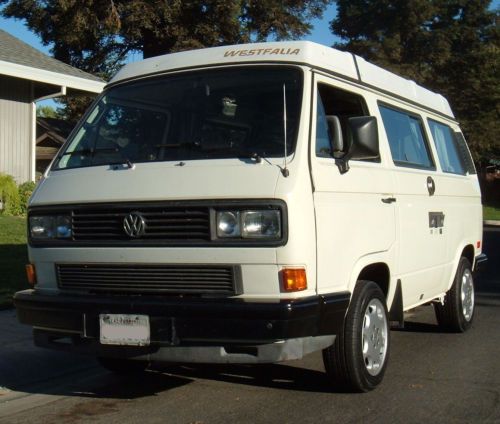 1989 vw westfalia full camper  - california rust-free van