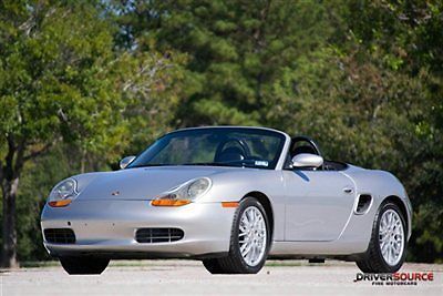 2001 porsche boxster - only 61500 miles - two owners from new - clean carfax!