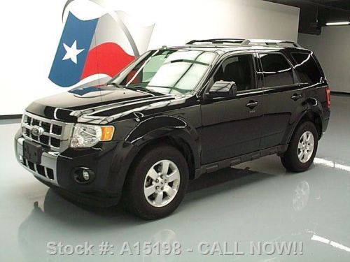 2011 ford escape limited htd leather alloy wheels 62k!! texas direct auto