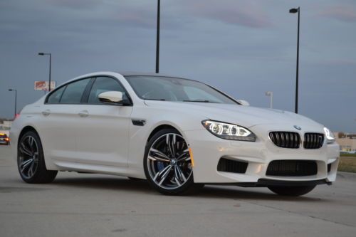 Great lease/buy! 14 bmw m6 gc executive driver assistance nav camera loaded