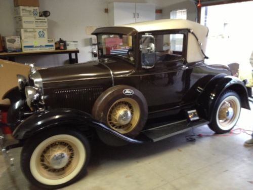 1930 model a sport coupe
