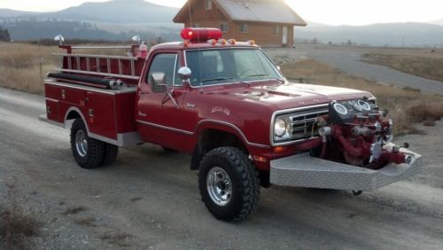 1975 dodge power wagon adventurer 300 4x4: mint,13k original miles, awesome!!!!!