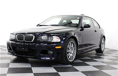 Coupe 36k miles smg 03 m3 carbon black paddle shifters premium package carfax ok