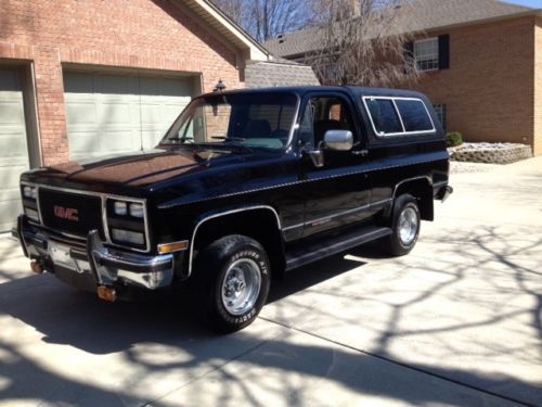 1990 gmc jimmy - 4 wheel drive impecable condition - gmc version of blazer