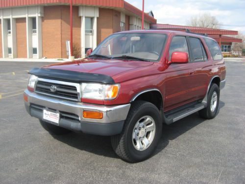 1997 toyota 4runner sr5 4x4 strong 3.4l  v6 auto sroof no reserve excellent