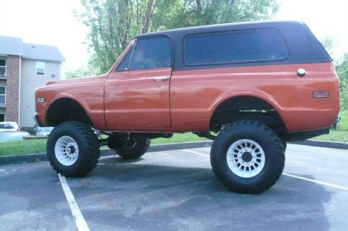 1971 chevy blazer 4x4 classic off-road convertible- great body + 3/4 ton axles