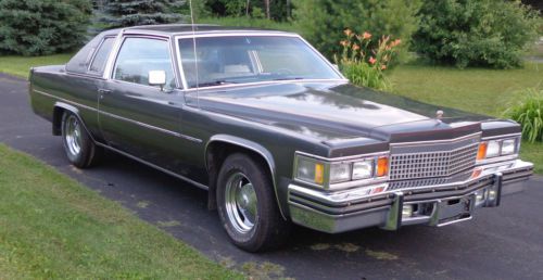 1979 cadillac coupe deville, 2nd owner, runs good, well maintained, extra parts