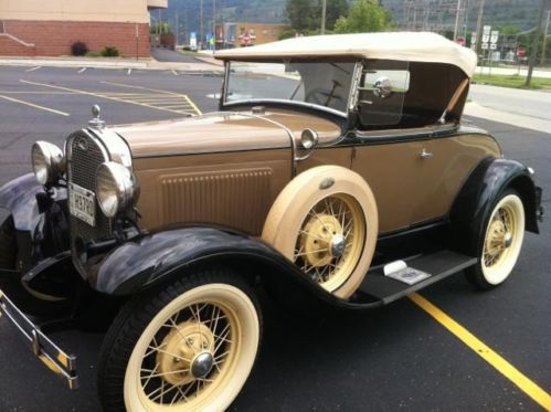 1931 ford model a roadster, fully restored, no rust, ready to drive,