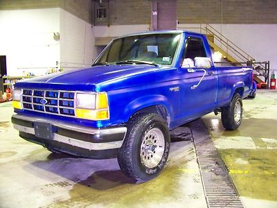 91 ford ranger 4x4 - no reserve - 4 cyl - 5-spd - current pa inspection
