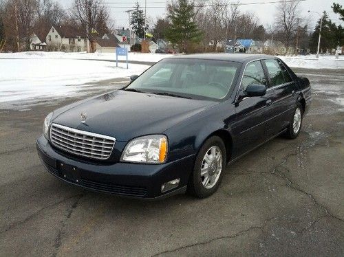 2005 cadillac deville sedan 4-door 4.6l clean carfax, must see,super low priced!