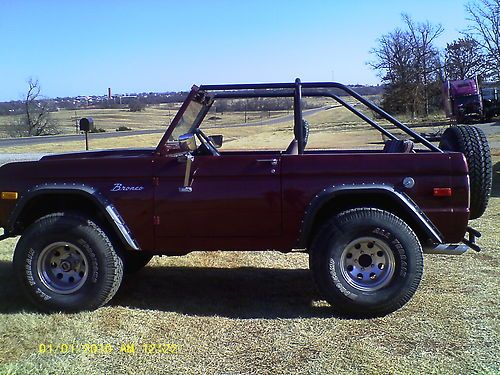 1973 ford bronco with fuel injected 302