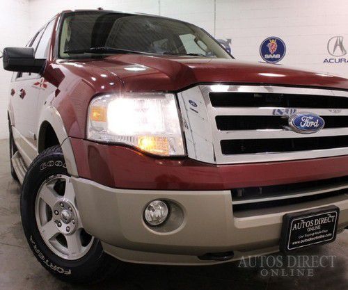 We finance 2007 ford expedition eddie bauer 4wd 1 owner warranty 3rows dvd mroof