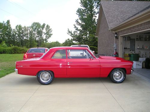 1966 chevy ii 2dr. sedan   350  4 speed