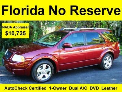 No reserve hi bid wins 1owner serviced leather heated seats dvd 3rd seat dual ac