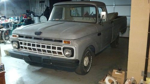 1965 ford f-10 short bed pickup