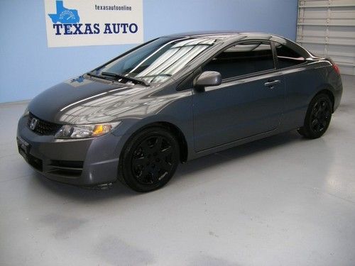 We finance!!!  2009 honda civic lx coupe automatic a/c all power cd rspoiler!!!