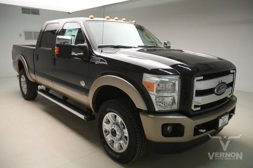 2013 srw king ranch crew 4x4 fx4 navigation sunroof leather heated v8 diesel