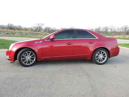 2008 cadillac cts 3.6l di low low miles loaded with features perfect condition