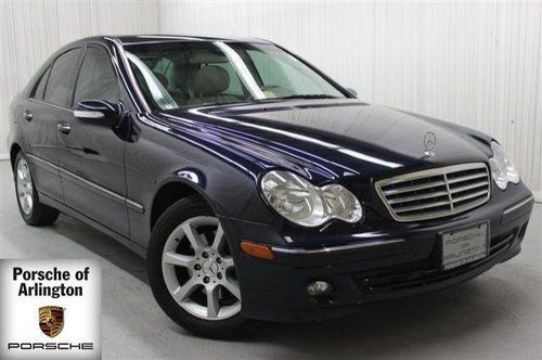 2007 c280 4 matic awd information display system power seats moon roof