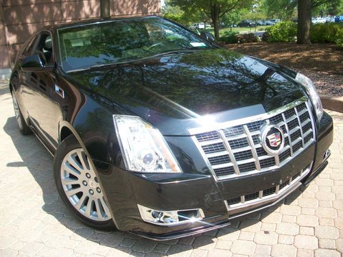 2011 cadillac cts4 coupe,awd,no reserve,salvage,navigation,leather,heated seat