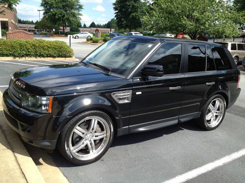 2010 land rover range rover sport supercharged sport utility 4-door 5.0l