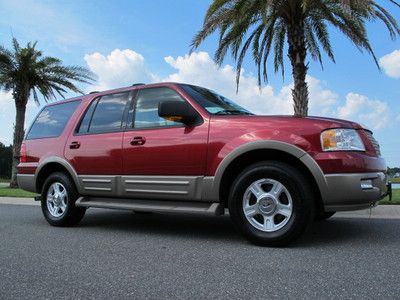 Ford expedition eddie bauer with leather sunroof and power folding rear seats